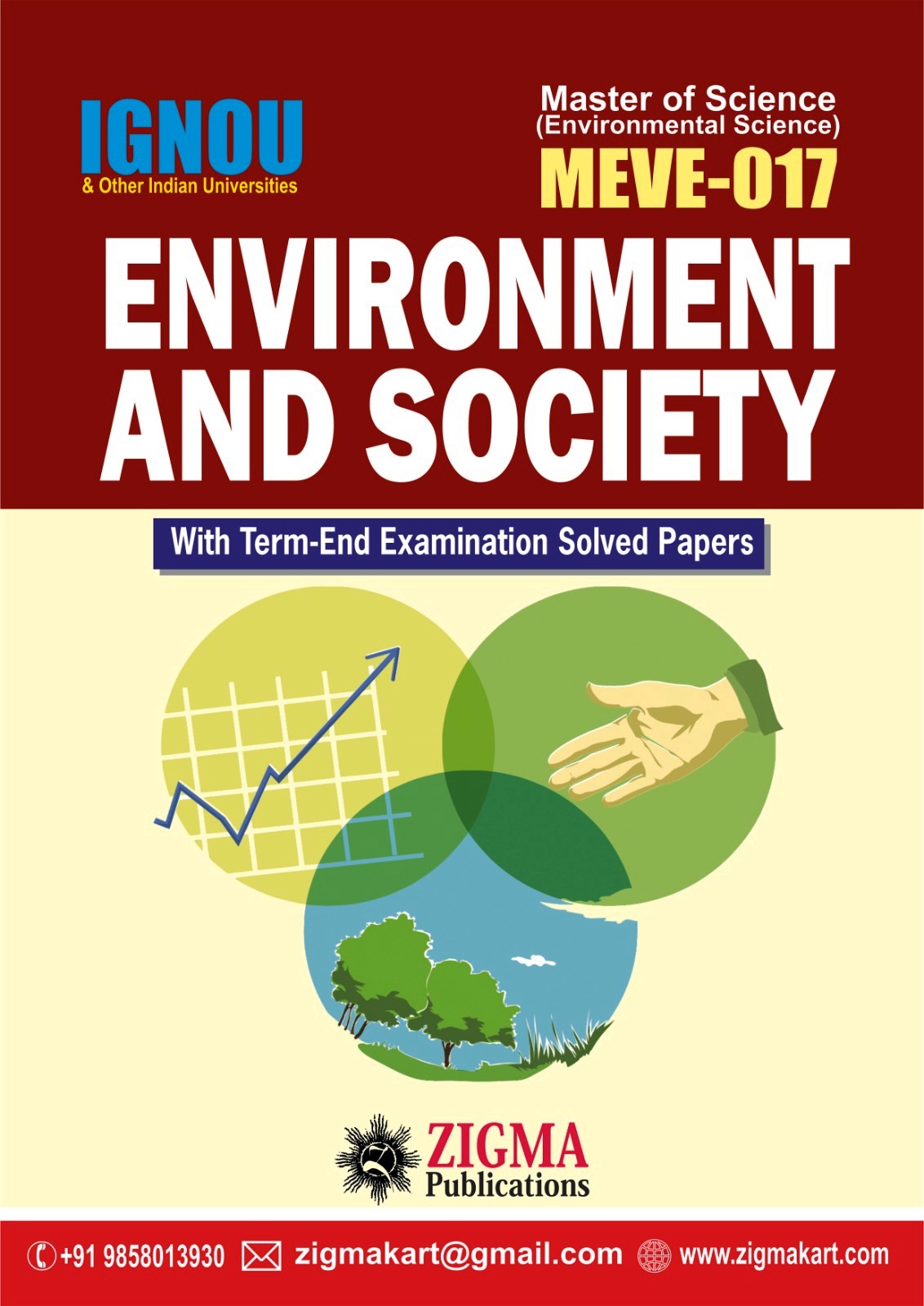 MEVE-17 Environment & Society IGNOU Help Book