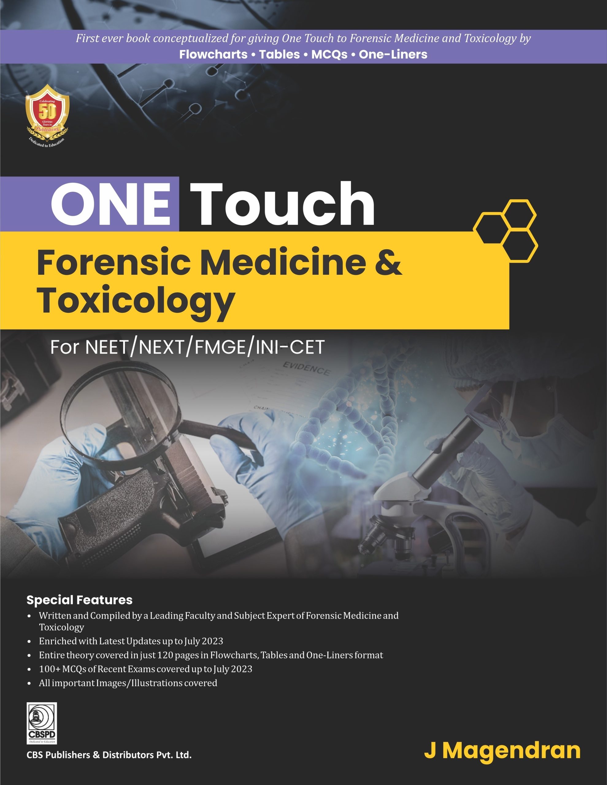 ONE TOUCH Forensic Medicine & Toxicology for NEET/NEXT/FMGE/INI-CET by Dr Magendran