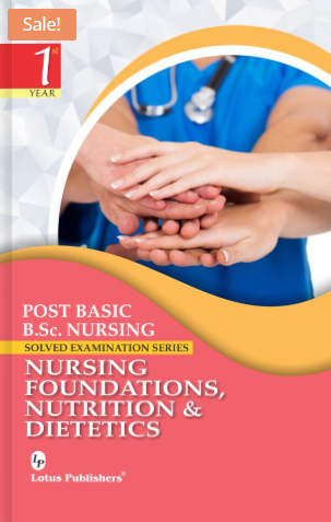 Post basic bsc solved paper of Nursing Foundations, Nutrition & Dietetics