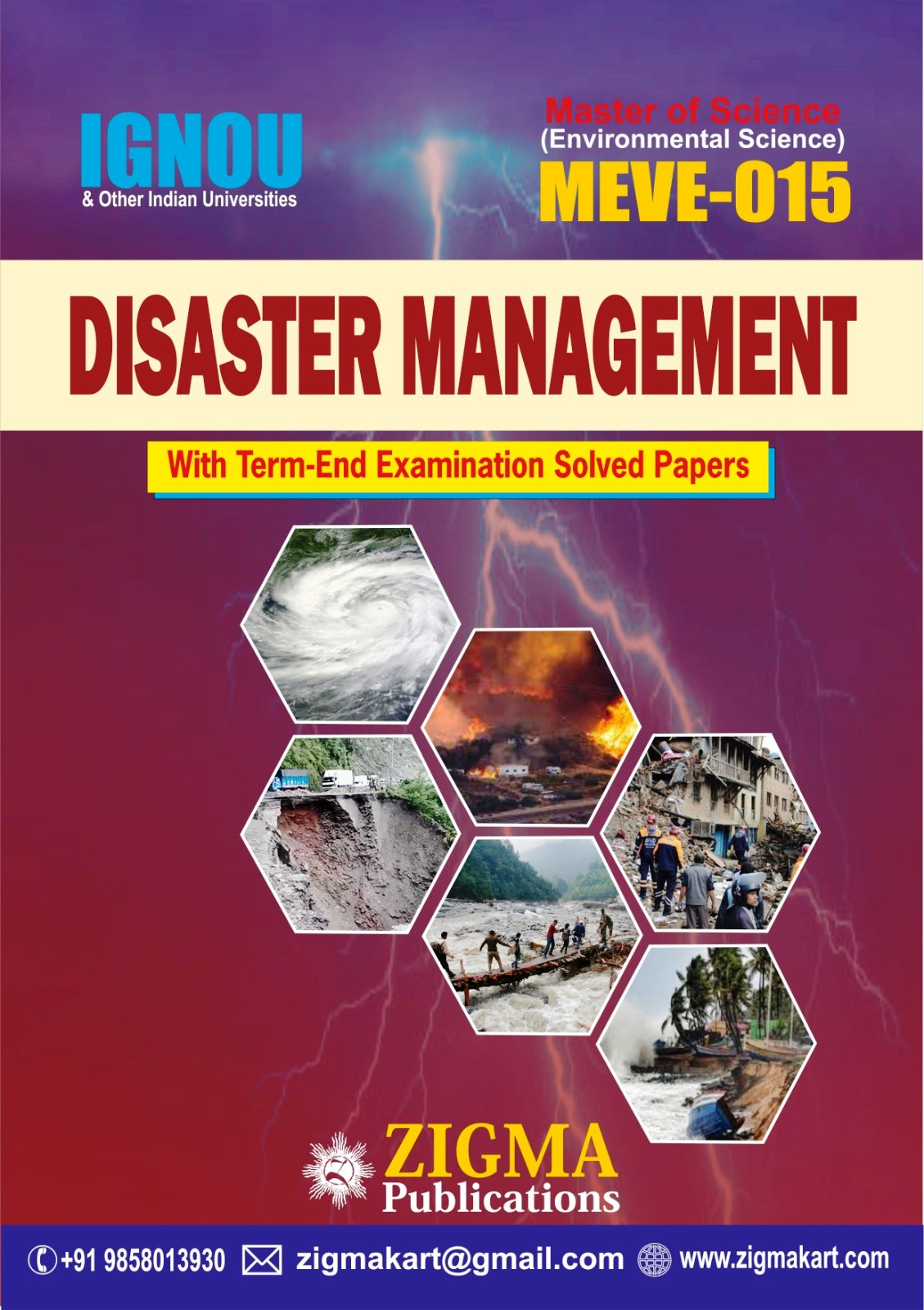 MEVE-015 Notes: Disaster Management/IGNOU Solved Notes/Study Notes