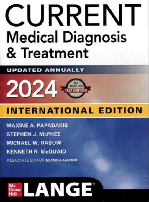 Current Medical Diagnosis & Treatment : Updated Annually 2024 (IE) CMDT