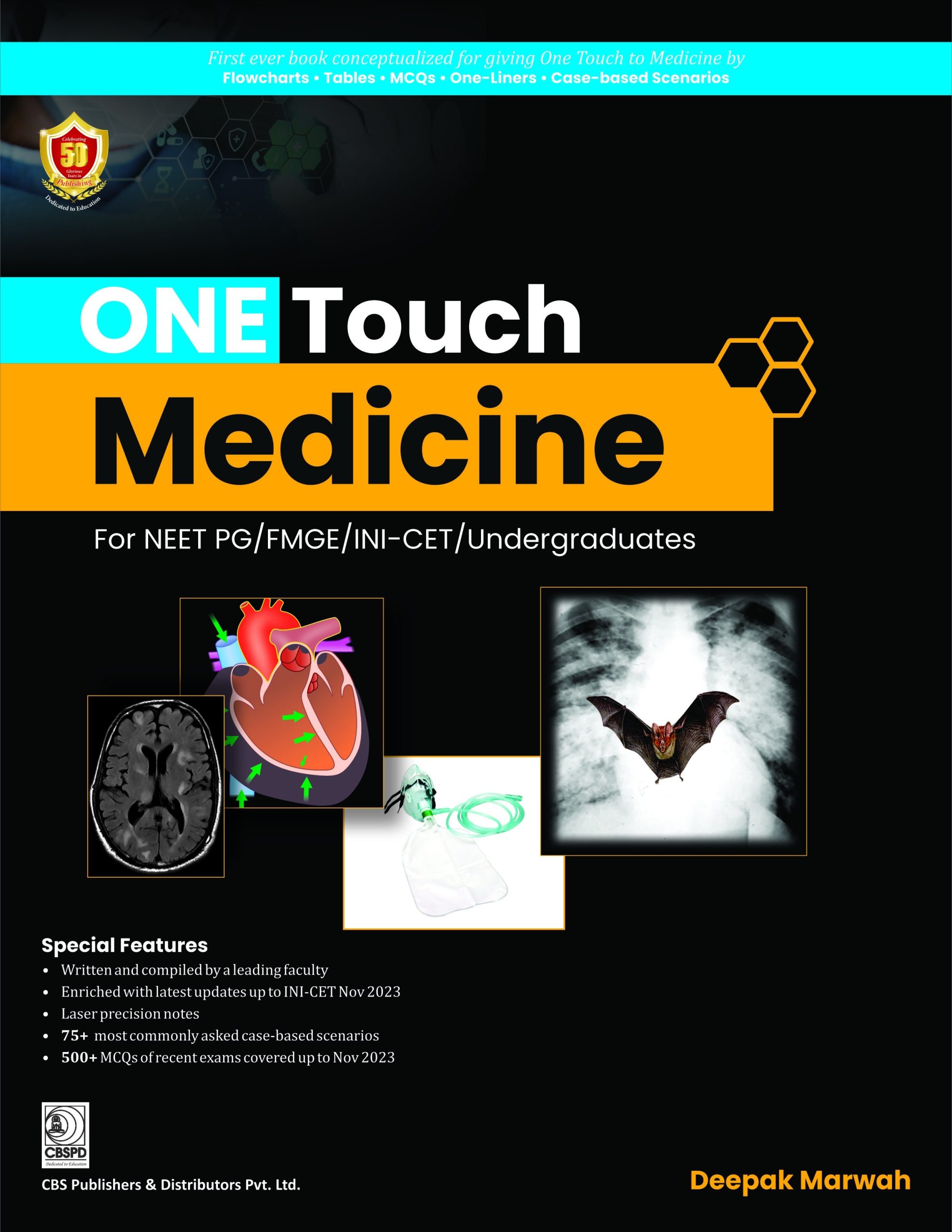 ONE TOUCH MEDICINE for NEET/NEXT/FMGE/INI-CET By Deepak Marwah