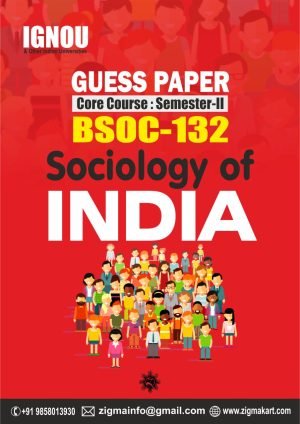 BSOC-132 Guess paper by zigmakart