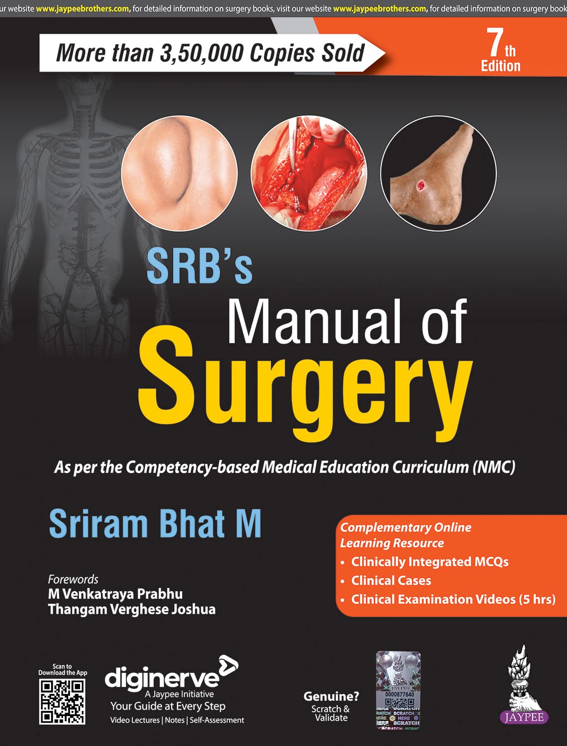 SRB’s Manual Of Surgery 7th 2023